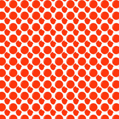 Seamless floral pattern with white Flowers and red background	
seamless pattern with circles