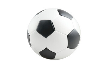 Soccer Ball Rotating on Black Background with Sports Theme