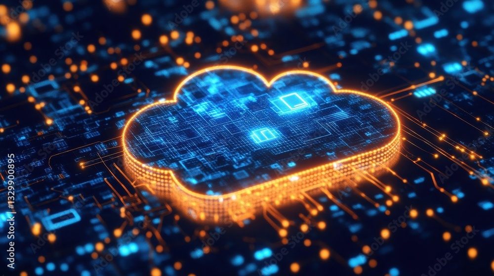 Poster a safe and reliable cloud platform that offers secure storage and remote backup for encrypted digita