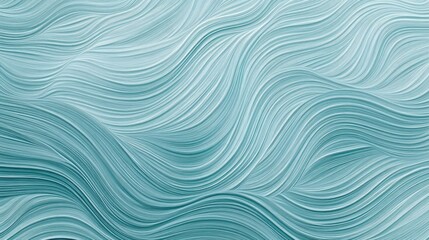 Abstract Teal Wave Pattern Background Texture Design Illustration Graphic Art