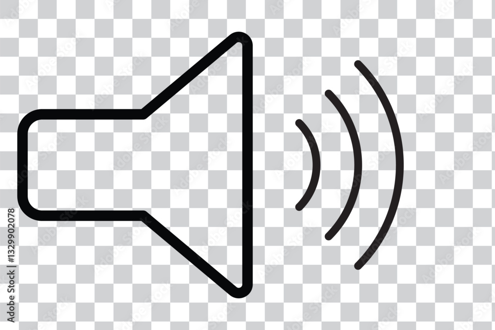 Canvas Prints speaker icon set. volume icon. noise icon symbol. sound icons