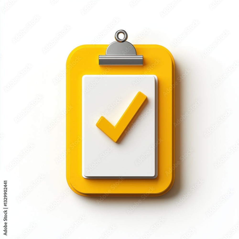 Poster efficient task management checklist office digital content organized environment close-up view produ
