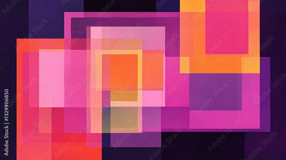 Poster creating bold geometric compositions digital art studio gigapixel imagery abstract environment aeria