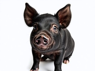 Fototapeta premium Black Piglet