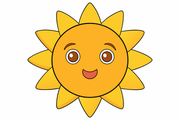 sun cartoon character