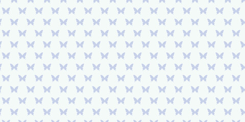 seamless butterfly pattern design with pastel colors