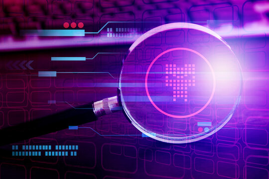 Malware attack virus alert , malicious software infection , cyber security awareness training to protect business information from threat attacks 