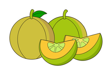 illustration of a slice of watermelon