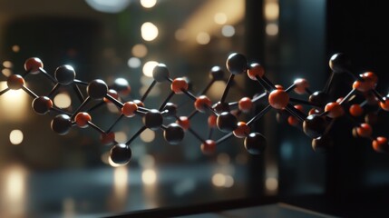 Modeling advanced dna molecule in a scientific setting gigapixel visualization laboratory environment scientific perspective biotechnology