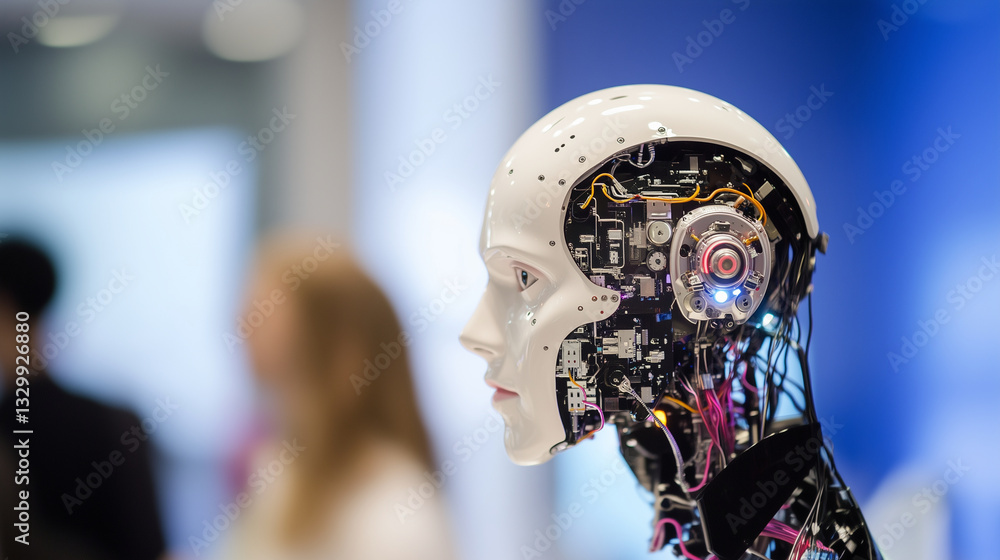 Poster human-like machines in the digital age â experience how artificial intelligence and bio-mechanical
