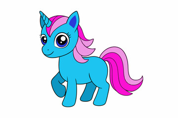 A Cute animal vector art in illustration on a white Background 