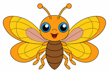 Cute animal vector art in illustration on a white Background 