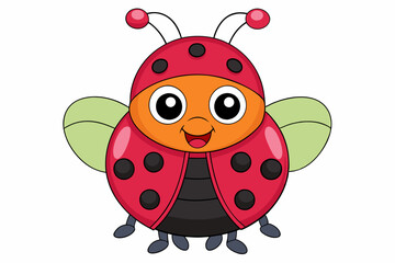 Cute animal vector art in illustration on a white Background 