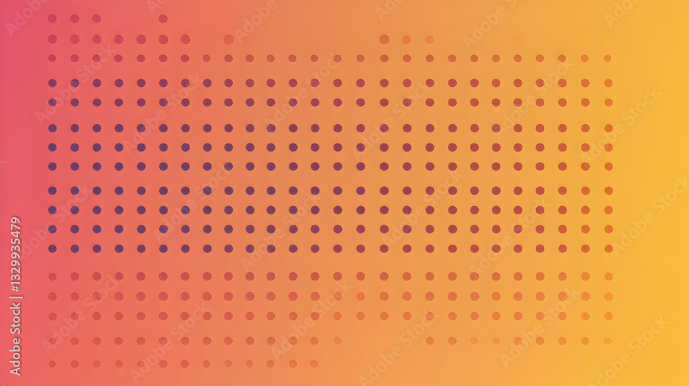 Poster abstract gradient background with geometric dot pattern for modern design