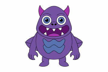 Cute animal vector art in illustration on a white Background 