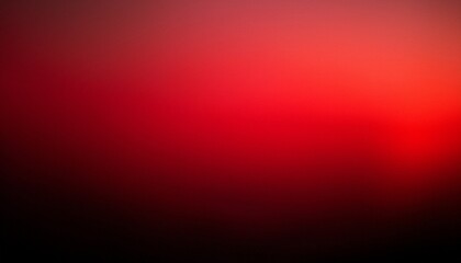 Red black abstract blurred color gradient background with grainy texture effect, copy space