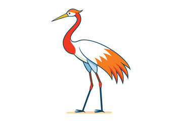 vector illustration of an eagle