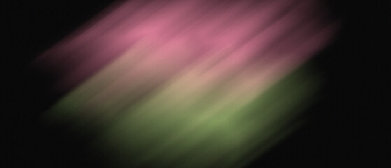 Vibrant Green, Pink, and Black Cloudy Motion Blur Background