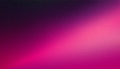 Pink magenta purple black grainy color gradient background, abstract dark banner design, noise texture