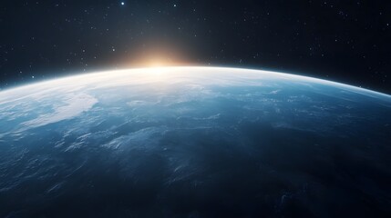 Obraz premium Glowing Meteor Narrowly Misses Earth in Breathtaking Cosmic Event