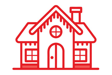 house icon with red heart