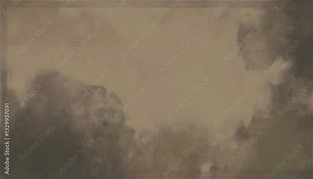 Aufkleber abstract canvas texture background with dark and light brown splashes