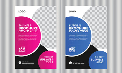 Creative and modern flyer design for print