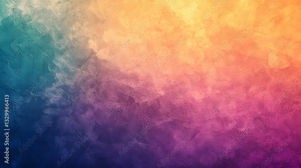 Aufkleber abstract texture background with colorful gradient and grunge effect