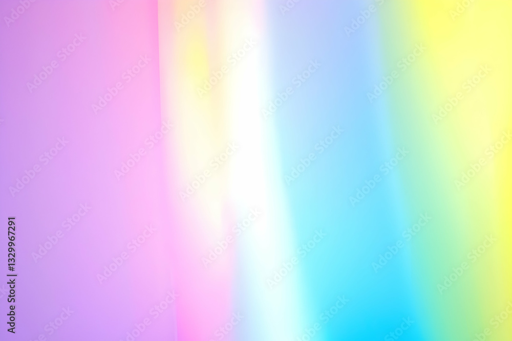 Aufkleber soft pastel colors blending lightly creating a gradient effect background