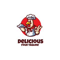 Chicken Chef Mascot Logo