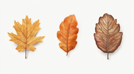 autumn leaves vector