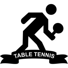 Table Tennis Icon
