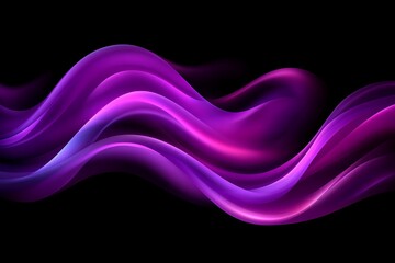 Obraz premium Abstract Purple Wave Design Background