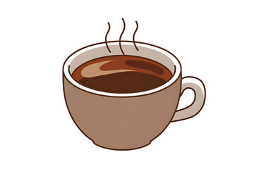 A Warm Cup of Aromatic Coffee Ready to Enjoy