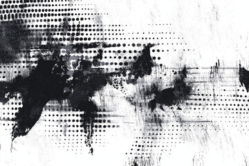 Obraz premium Subtle halftone grunge urban vector. Distressed texture. Grunge background. Abstract mild textured effect. Distressed overlay texture. Grunge background. Abstract mild textured effect