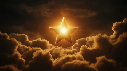 Golden Star in the Clouds © TRVNK