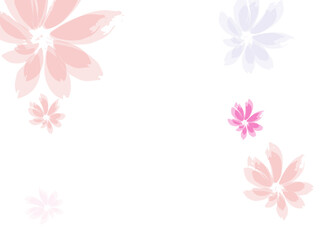 floral background with flowers