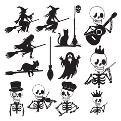 set of halloween icons