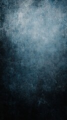 Fototapeta premium Moody Blue Textured Background: A Dark and Mysterious Abstract Image