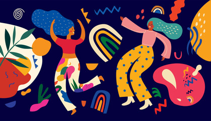 Design for holiday celebration, festival, carnival © moleskostudio