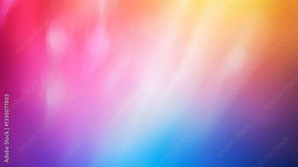 Aufkleber abstract colorful light painting background with smooth bokeh effect