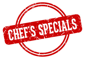chef's specials stamp