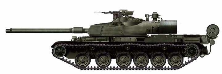TR-40A1 (a variant of the new MBT based on the TR-85 tank, with the installation of a new turret, 120mm gun and remotely controlled machine gun)