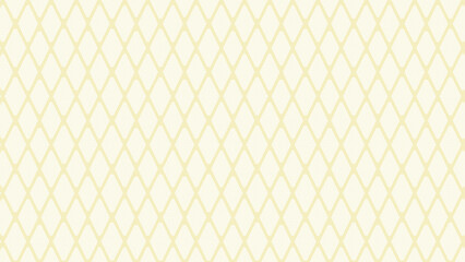 Naklejka premium Delicate diamond pattern repeats seamlessly across creamy surface, creating subtle textured effect suitable for elegant wallpaper or fabric design.