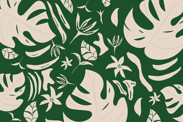 seamless patterns with floral for fabric, exotic hand drawn flowers, , textiles, clothing, wrapping paper, cover, banner, decor, abstract backgrounds