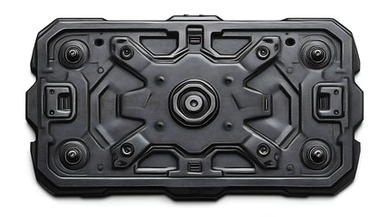 Futuristic Technological Panel Design Abstract