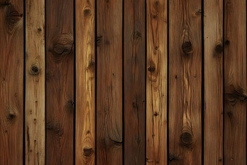 Seamless hardwood floor pattern, dark walnut color, clean symmetrical wood grain, top view.