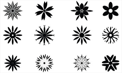 Obraz premium set of floral elements