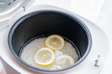 レモンの炊き込みご飯