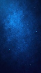 Naklejka premium Deep blue abstract texture, subtle light glows in dark patterned background , celestial, pattern, space